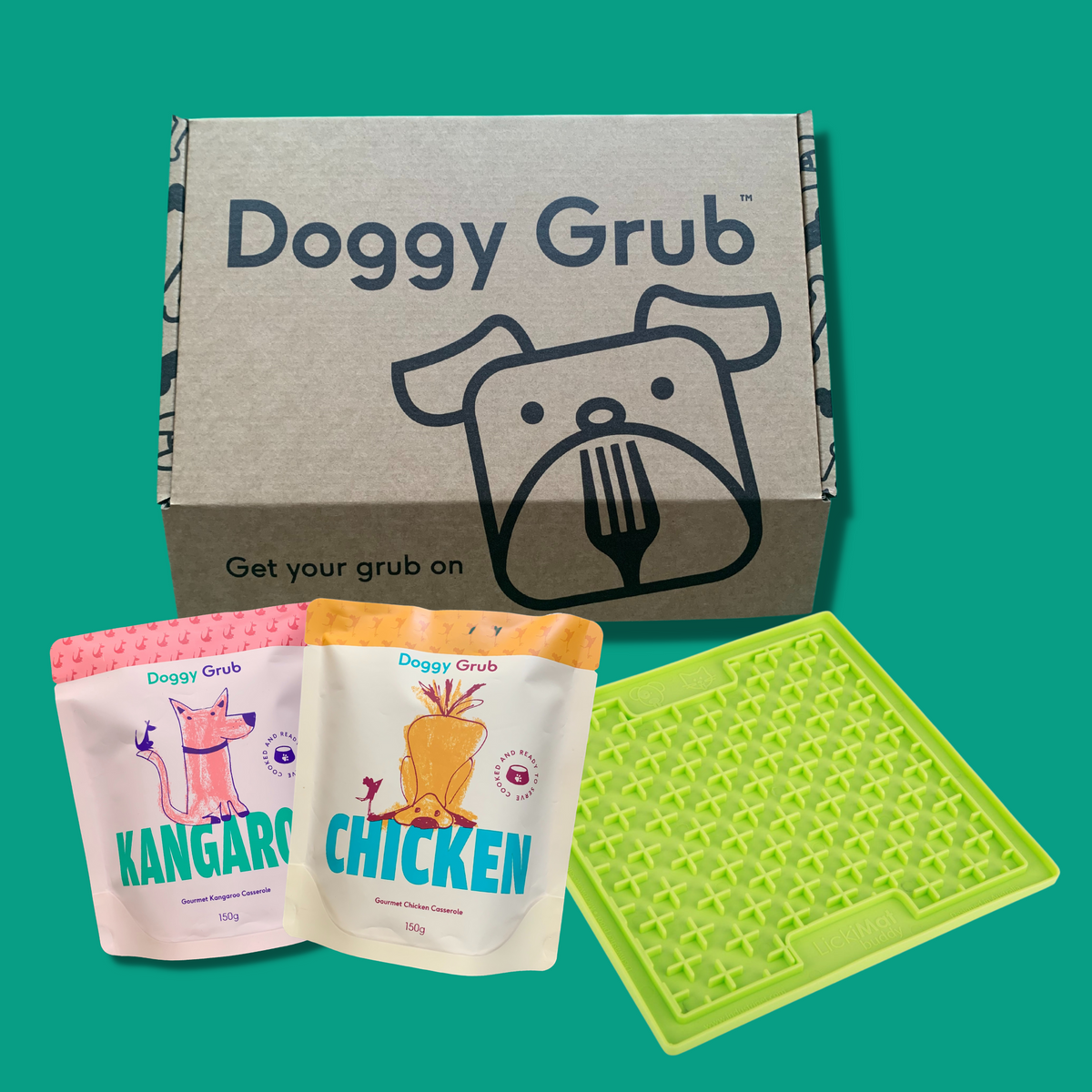 Lickimat Buddy original- Doggy Grub