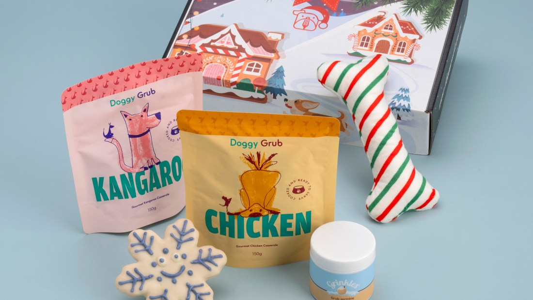 Discover the Enchanting Frosty Paws Christmas Box: A Magical Doggy Christmas Box!