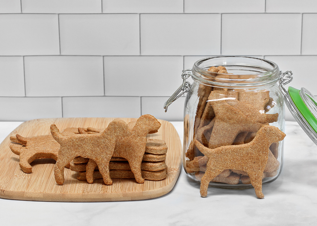 Gingerbread Dog Biscuits