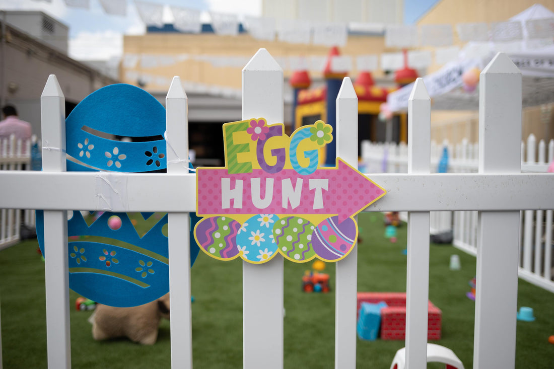 Safe Easter hunt for your dog!